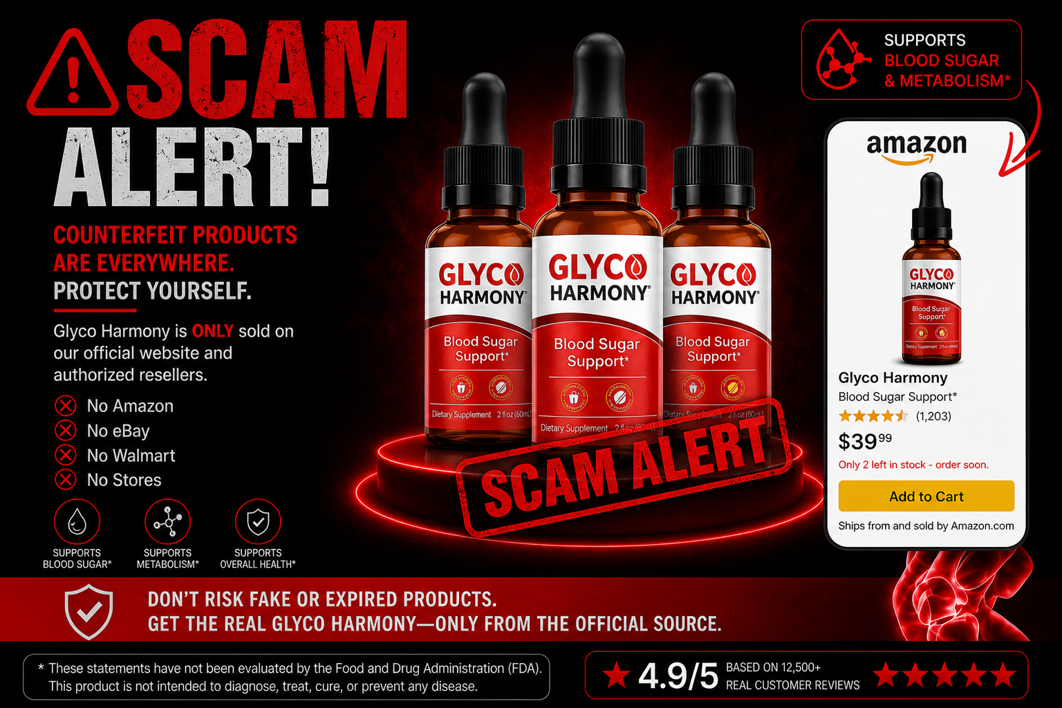 Glyco Harmony Scam Alert — how to avoid fake sellers online